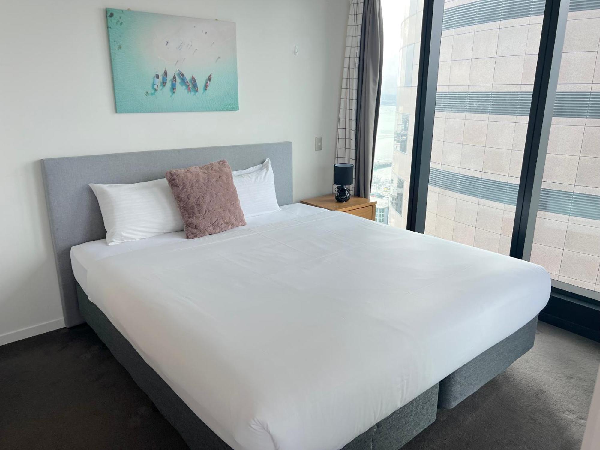 Magnificent Harbour View Skytower View Apartment In Cbd Auckland Ngoại thất bức ảnh