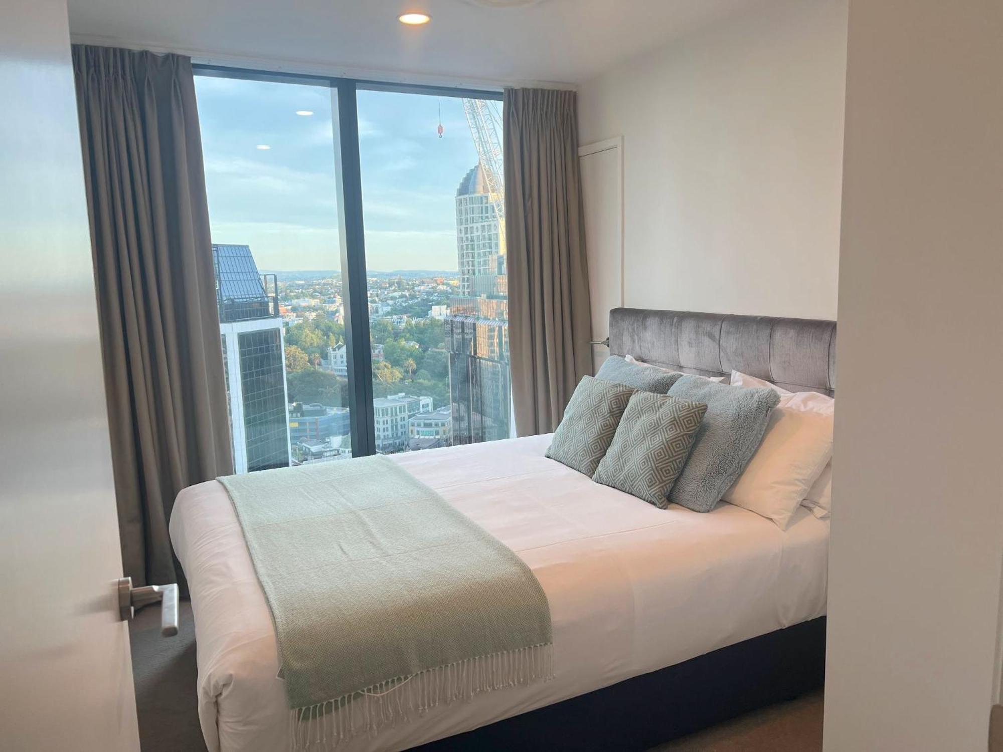 Magnificent Harbour View Skytower View Apartment In Cbd Auckland Ngoại thất bức ảnh