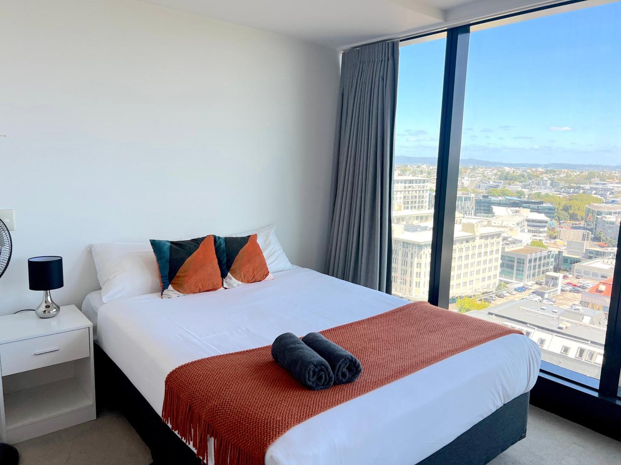 Magnificent Harbour View Skytower View Apartment In Cbd Auckland Ngoại thất bức ảnh